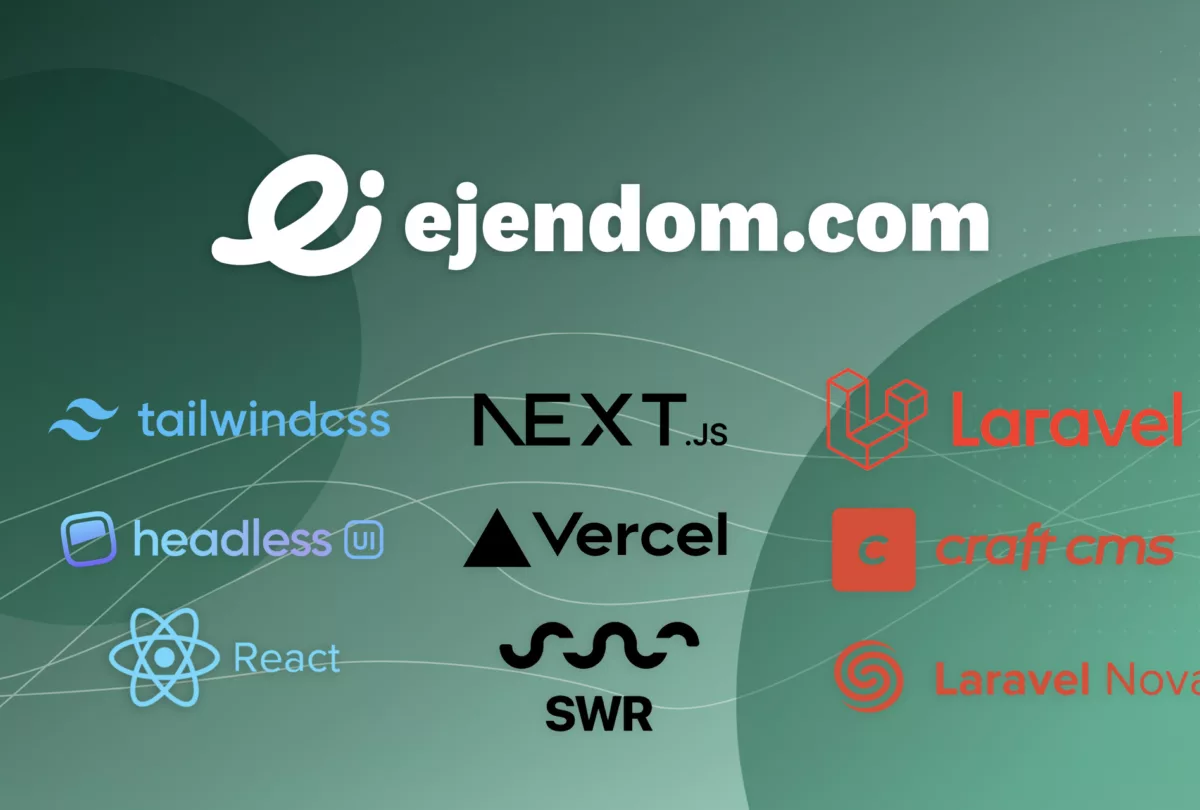 Ejendom com tech stack