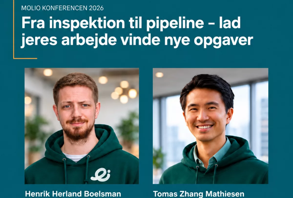 MOLIO konferencen 2026 Fra inspektion til pipeline