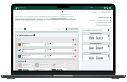 Mockup co2 calculator