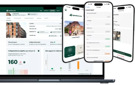 Ejendom ui comp dashboard