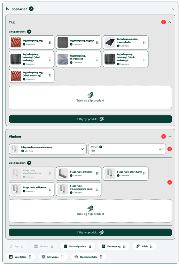 ejendom graphical user interface